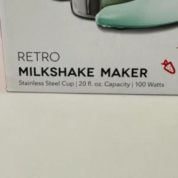 Dash Retro Milkshake Maker Stainless Steel 20 fl. Oz cup - Picture 6 of 11